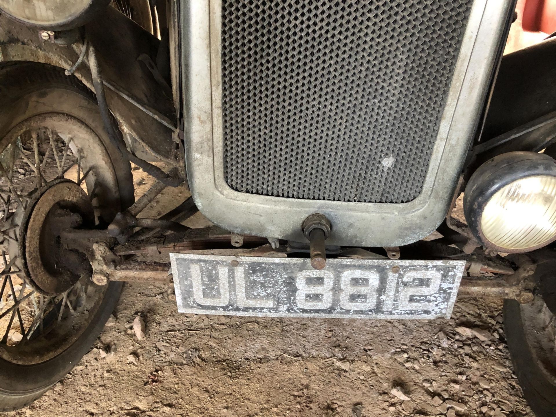 1929 Austin 7 Registration number UL 8812 Chassis number 80381 Engine - Image 2 of 22