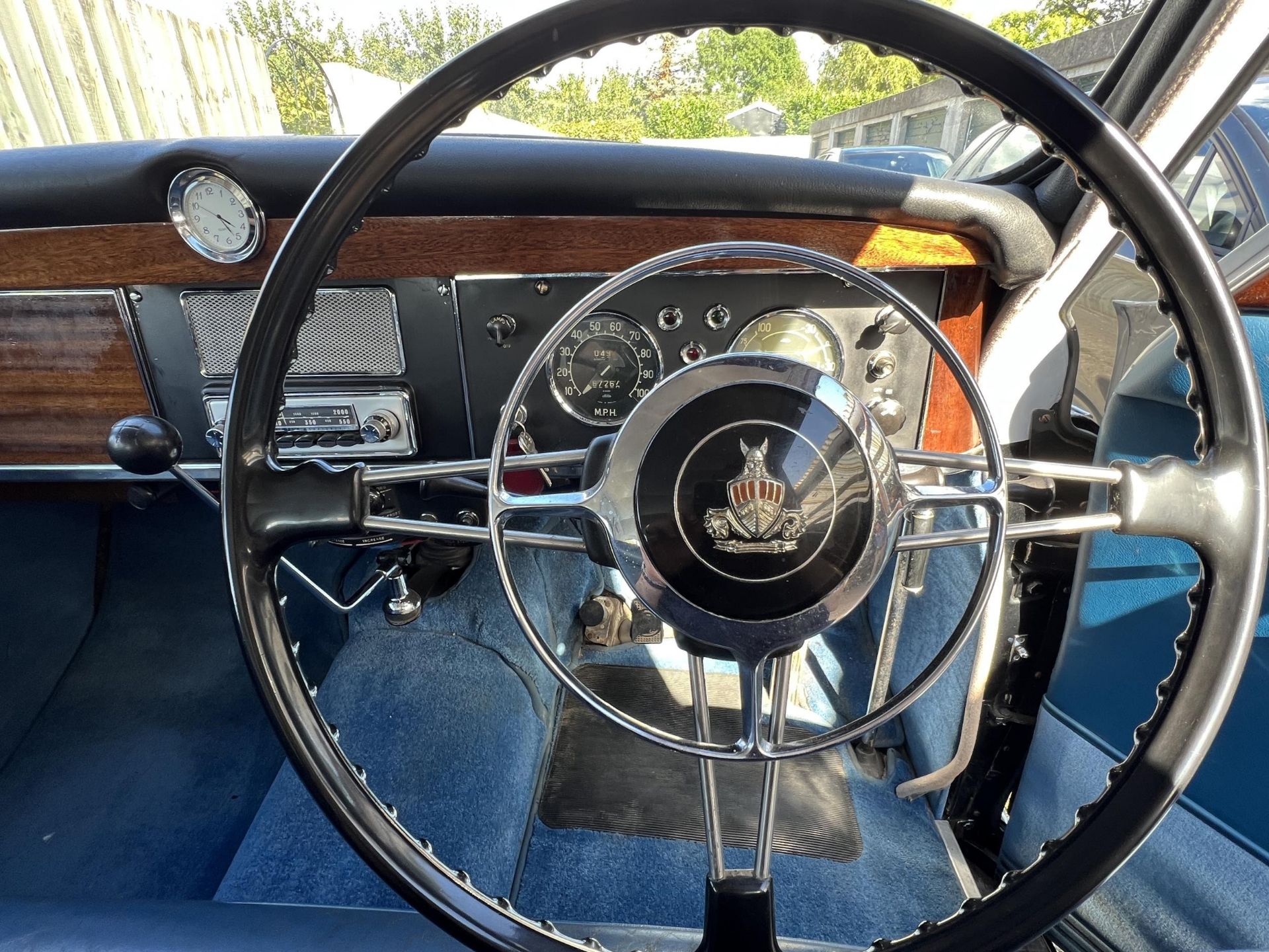 1961 Rover 100 P4 *** new lower reserve*** Registration number UBW 732 Grey/black with blue leather - Image 11 of 28