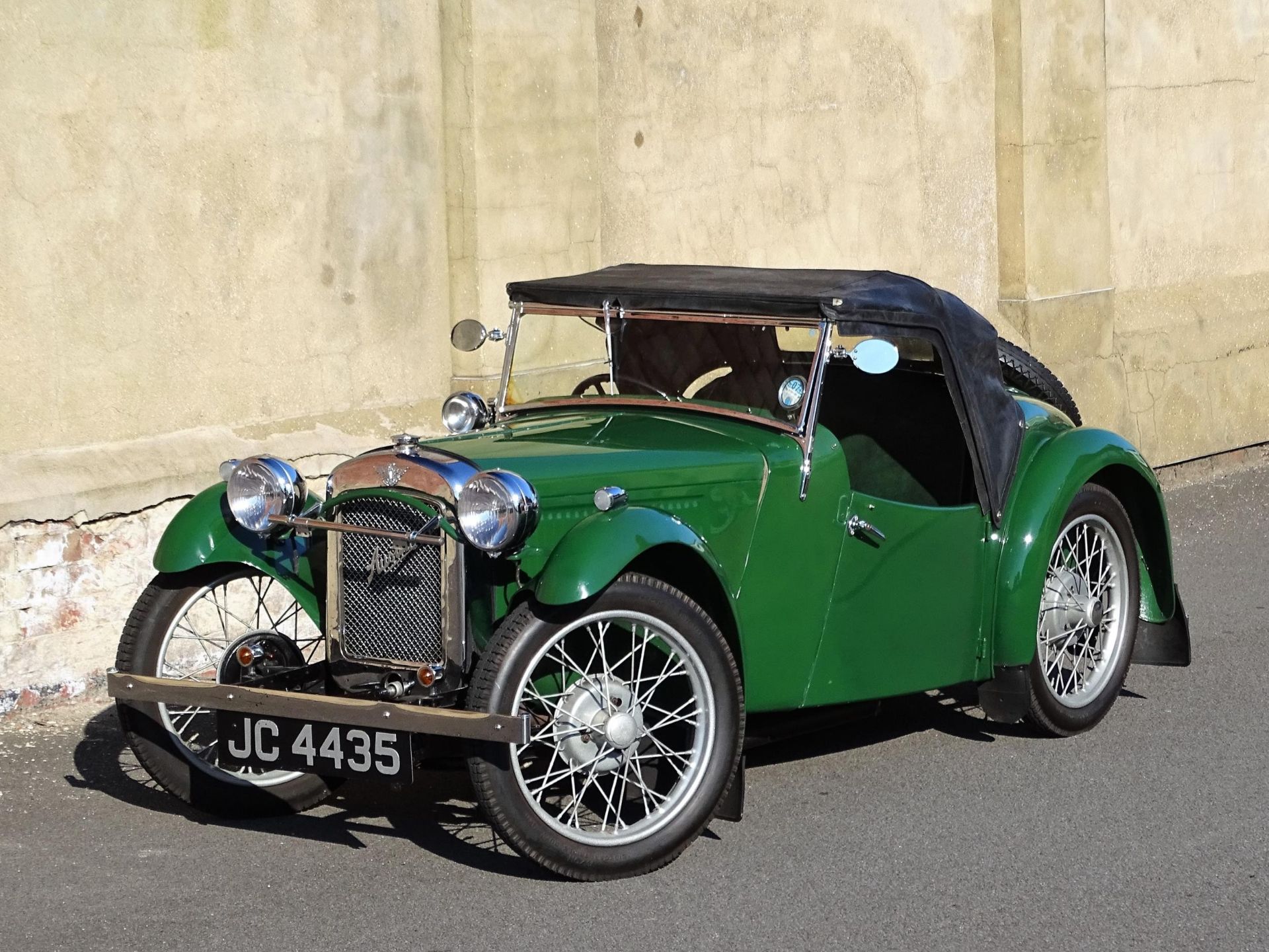 1937 Austin Seven Nippy Registration number JC 4435 Chassis number A/EB263186 Green with a green - Image 27 of 38