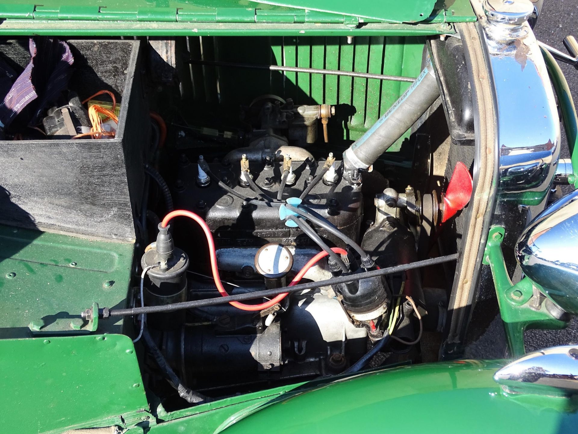 1937 Austin Seven Nippy Registration number JC 4435 Chassis number A/EB263186 Green with a green - Image 8 of 38