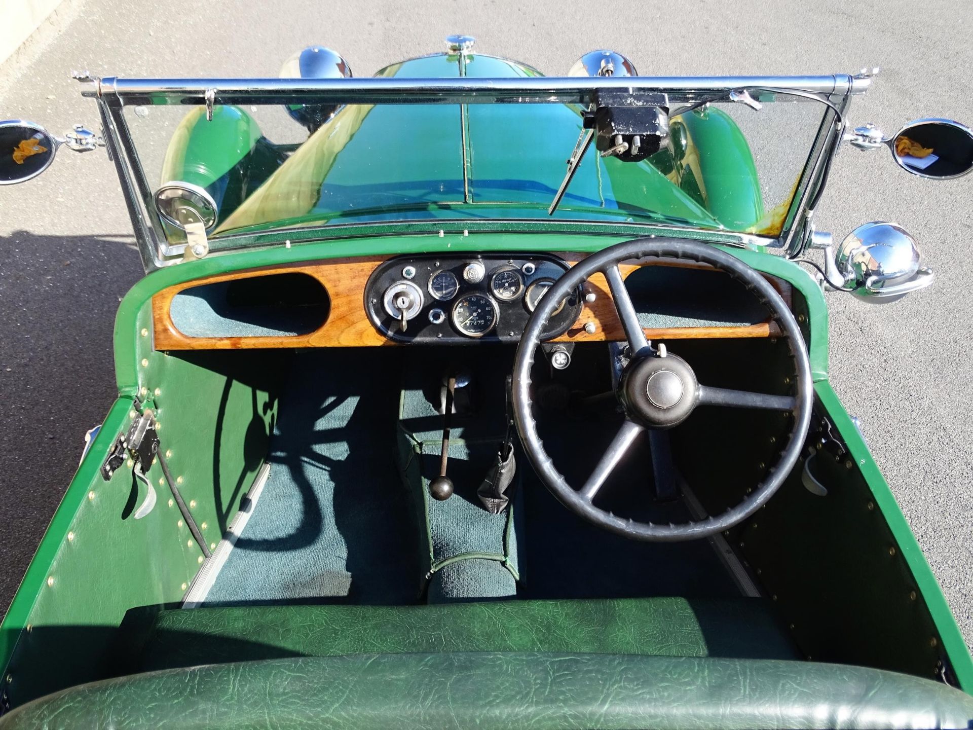 1937 Austin Seven Nippy Registration number JC 4435 Chassis number A/EB263186 Green with a green - Image 10 of 38