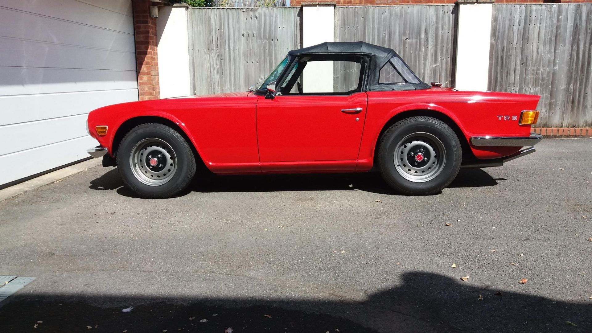 1974 Triumph TR6 Registration number CTC 467M Red with black interior Converted to RHD Fully - Image 5 of 36