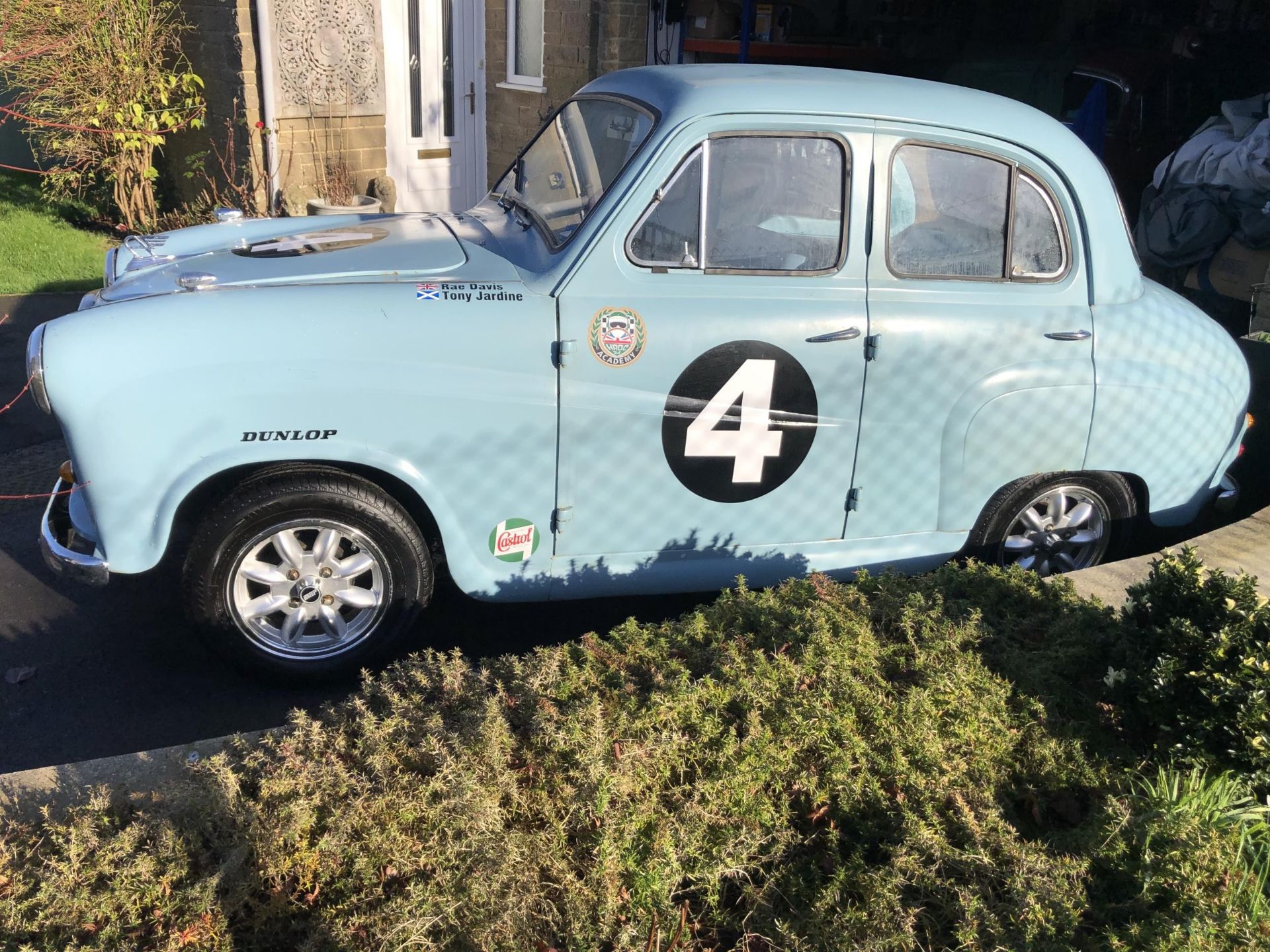 1957 Austin A35 Registration number XRL 634A Chassis number AS5HCS26284 Speedwell blue with two tone - Image 2 of 37