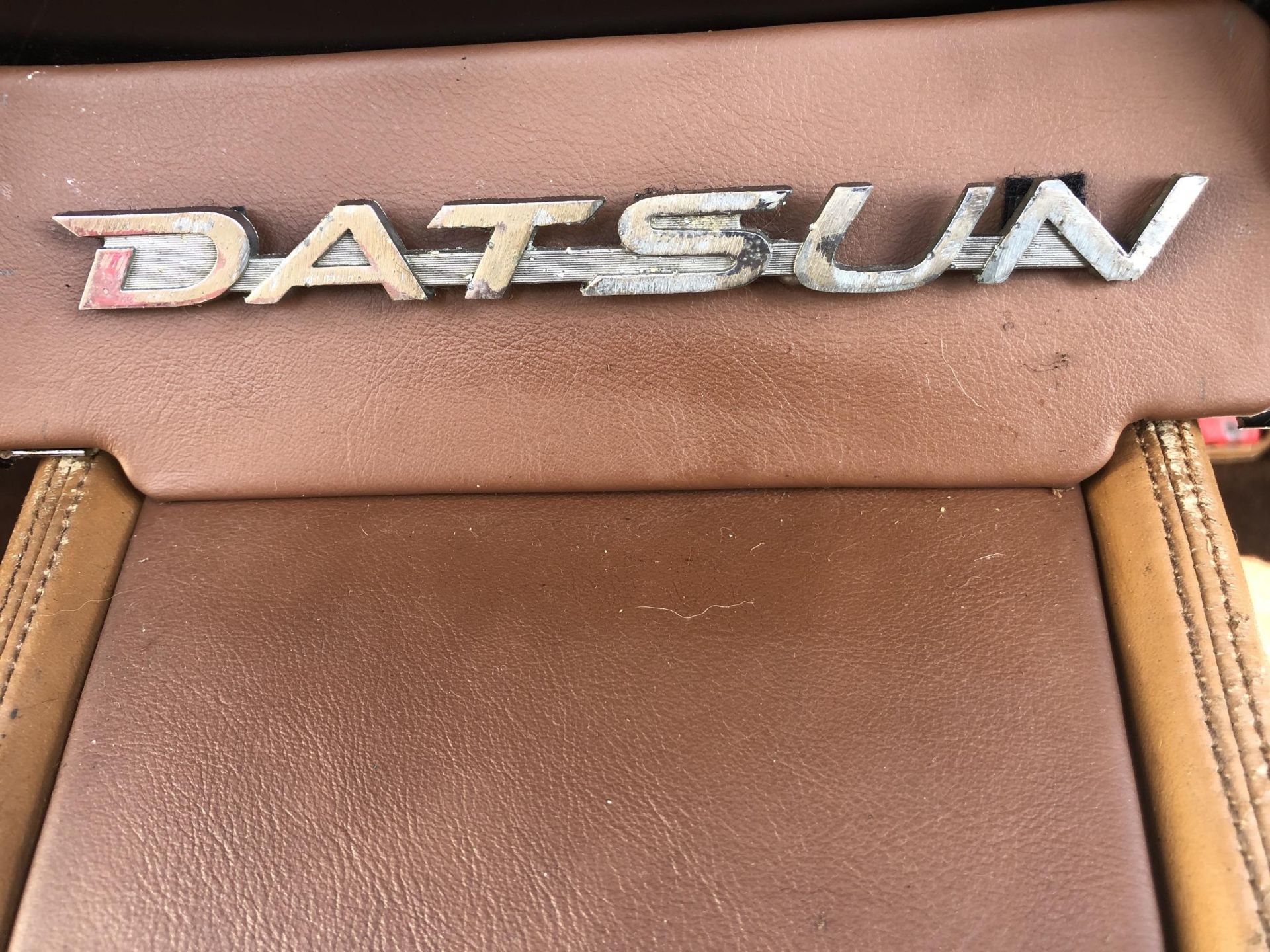 1972 Datsun 240Z Registration number WBN 465K Ferrari Rosso Corsa with a tan interior Stripped - Image 39 of 65