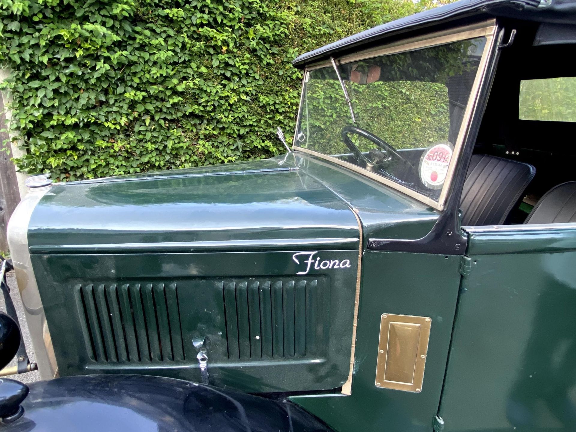 1932 Austin 7 Tourer Registration number OD 4211 Green with black mudguards and black interior - Image 14 of 30