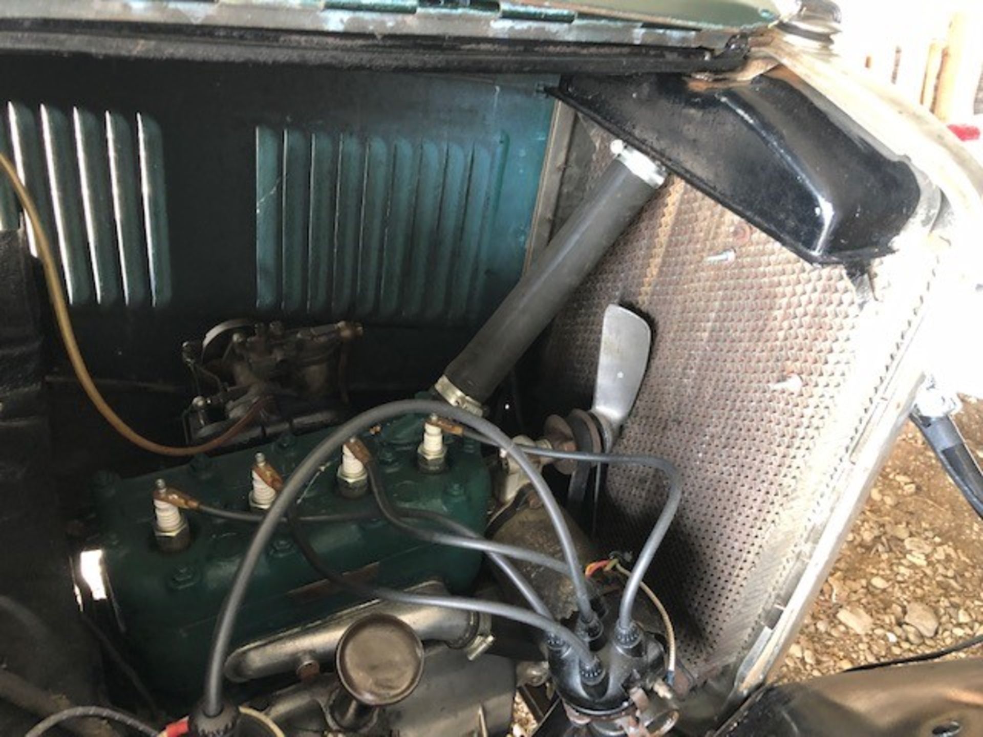 1932 Austin 7 Tourer Registration number OD 4211 Green with black mudguards and black interior - Image 23 of 30