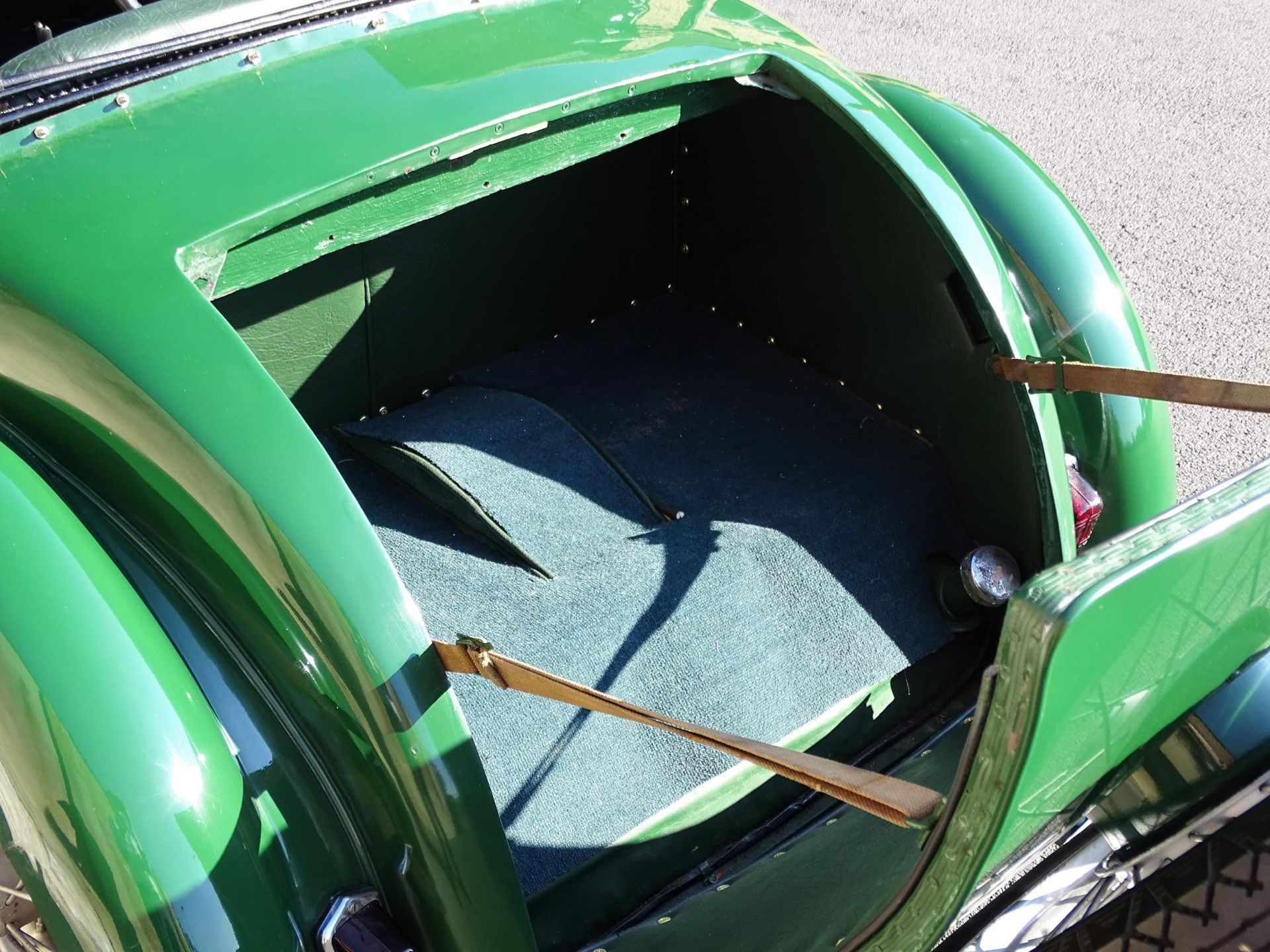 1937 Austin Seven Nippy Registration number JC 4435 Chassis number A/EB263186 Green with a green - Image 17 of 38