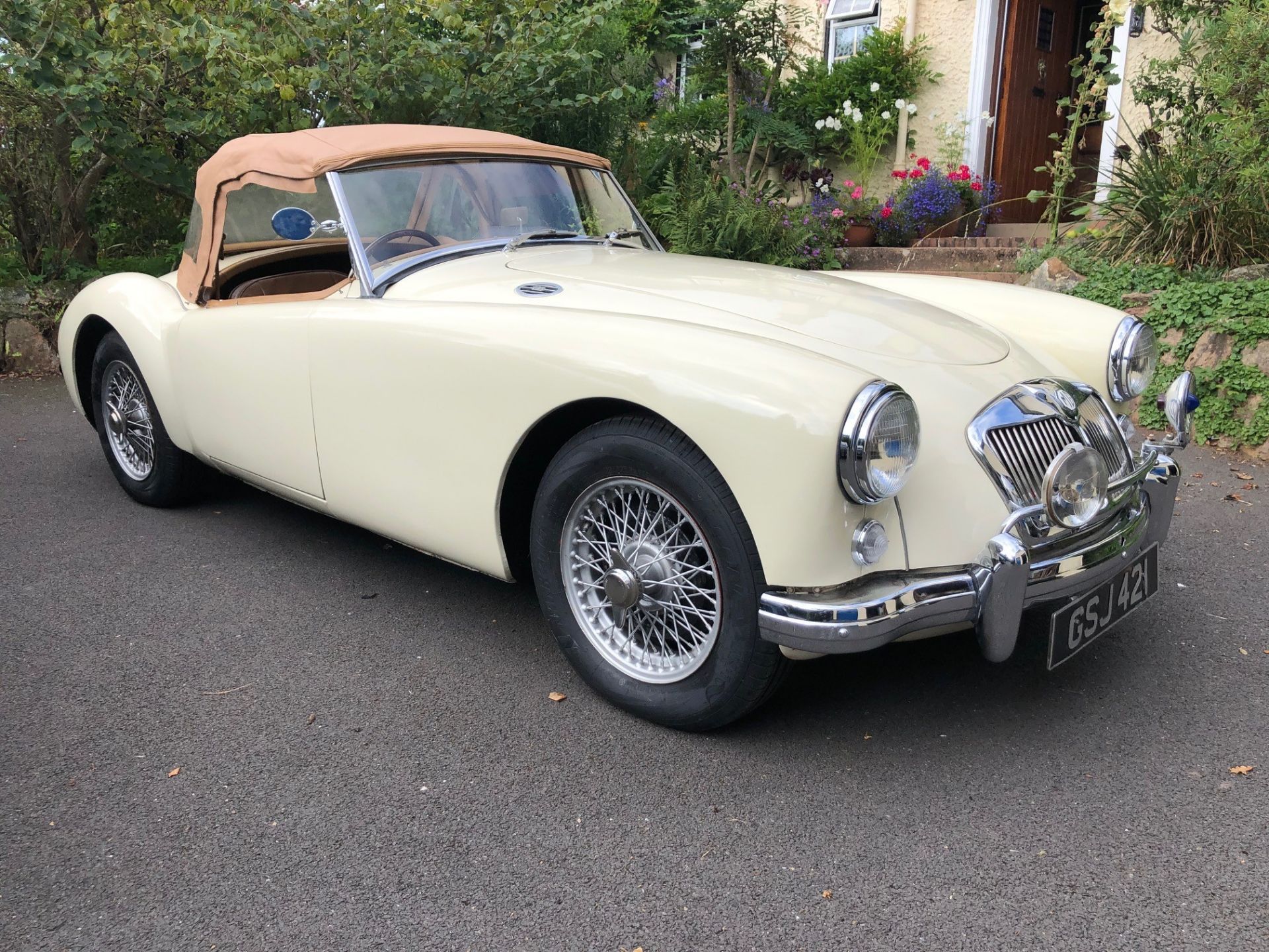 1959 MG A Roadster 1500 Registration number GSJ 421 Chassis number HDR **best bid to be submitted ** - Image 2 of 59