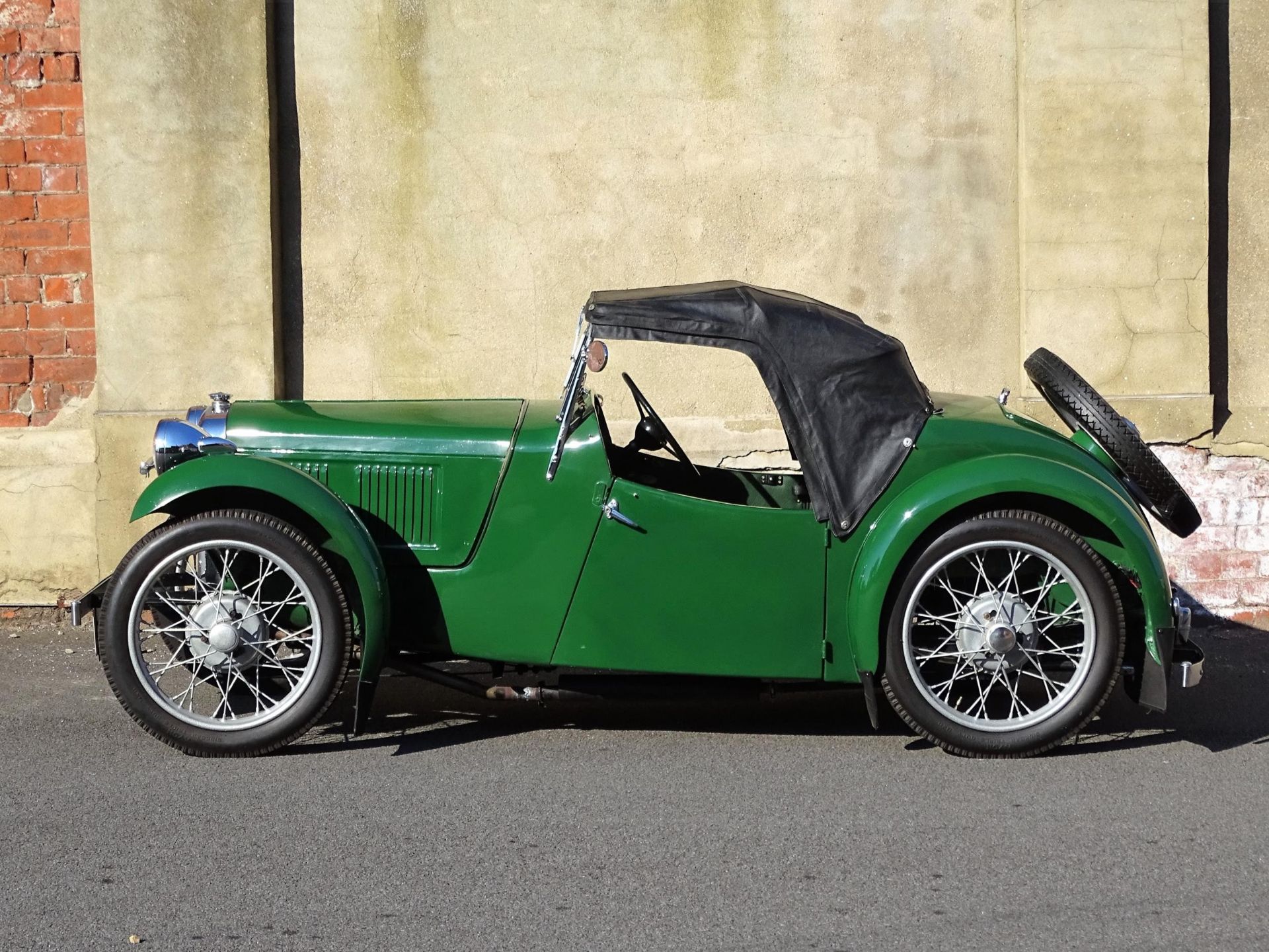 1937 Austin Seven Nippy Registration number JC 4435 Chassis number A/EB263186 Green with a green - Image 14 of 38