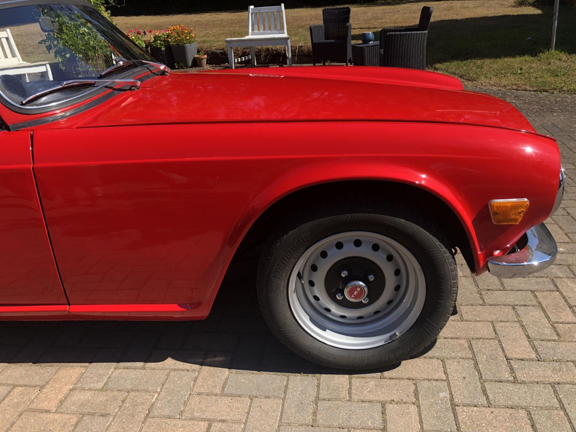 1970 Triumph TR6 Registration number PDX 232H Chassis number CP51529 Engine number CP51477HL Red - Image 42 of 58