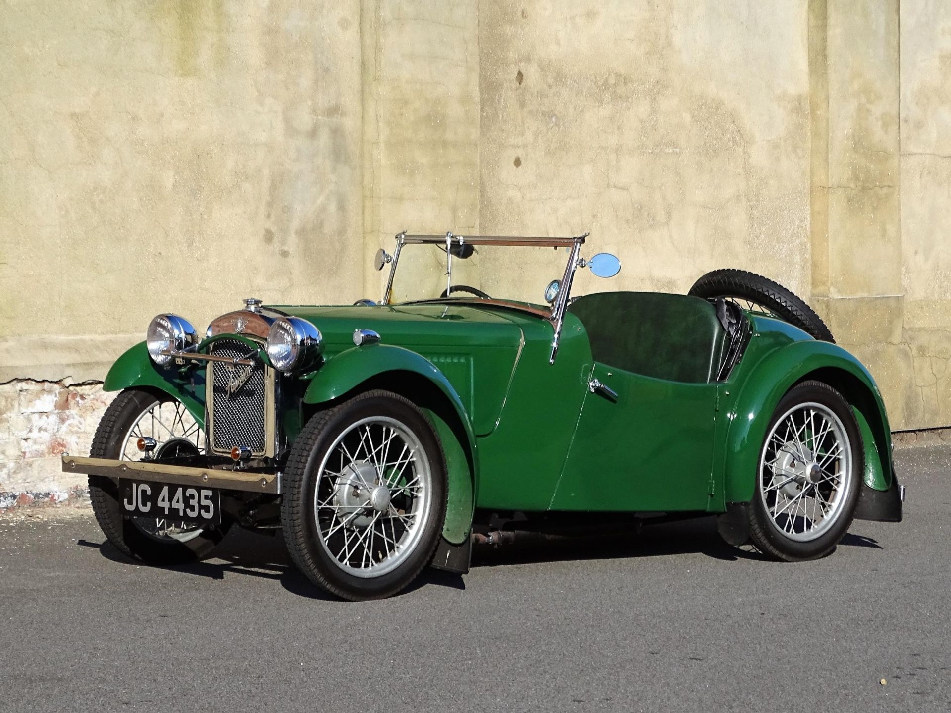 1937 Austin Seven Nippy Registration number JC 4435 Chassis number A/EB263186 Green with a green - Image 29 of 38