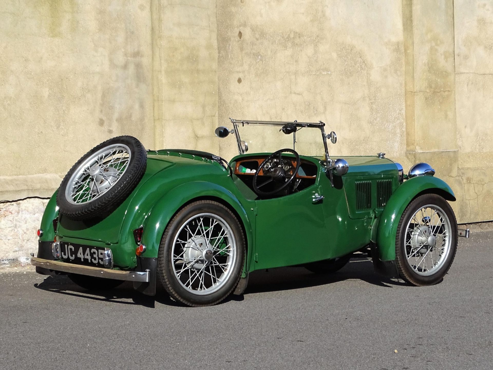 1937 Austin Seven Nippy Registration number JC 4435 Chassis number A/EB263186 Green with a green - Image 22 of 38