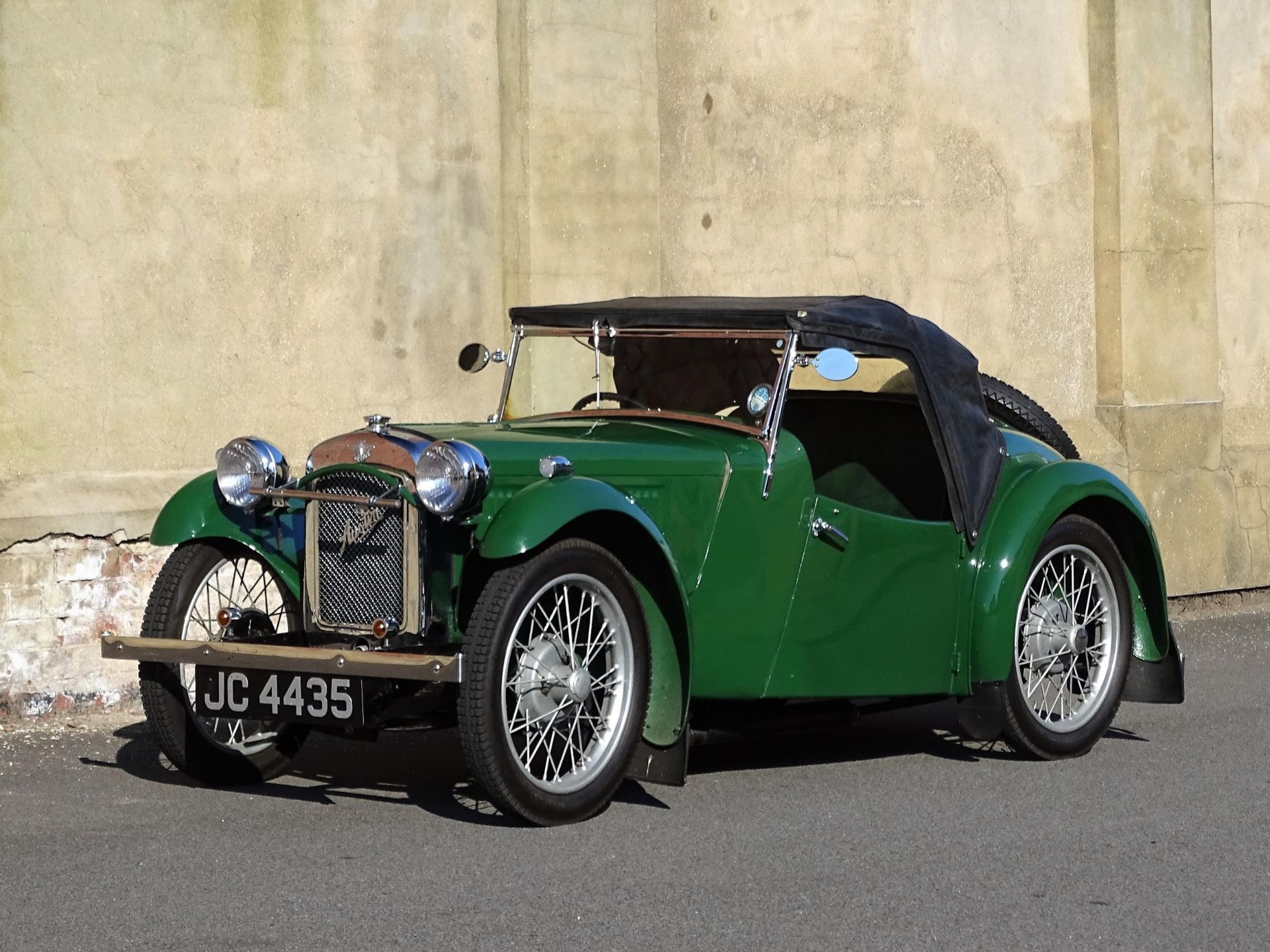 1937 Austin Seven Nippy Registration number JC 4435 Chassis number A/EB263186 Green with a green - Image 19 of 38