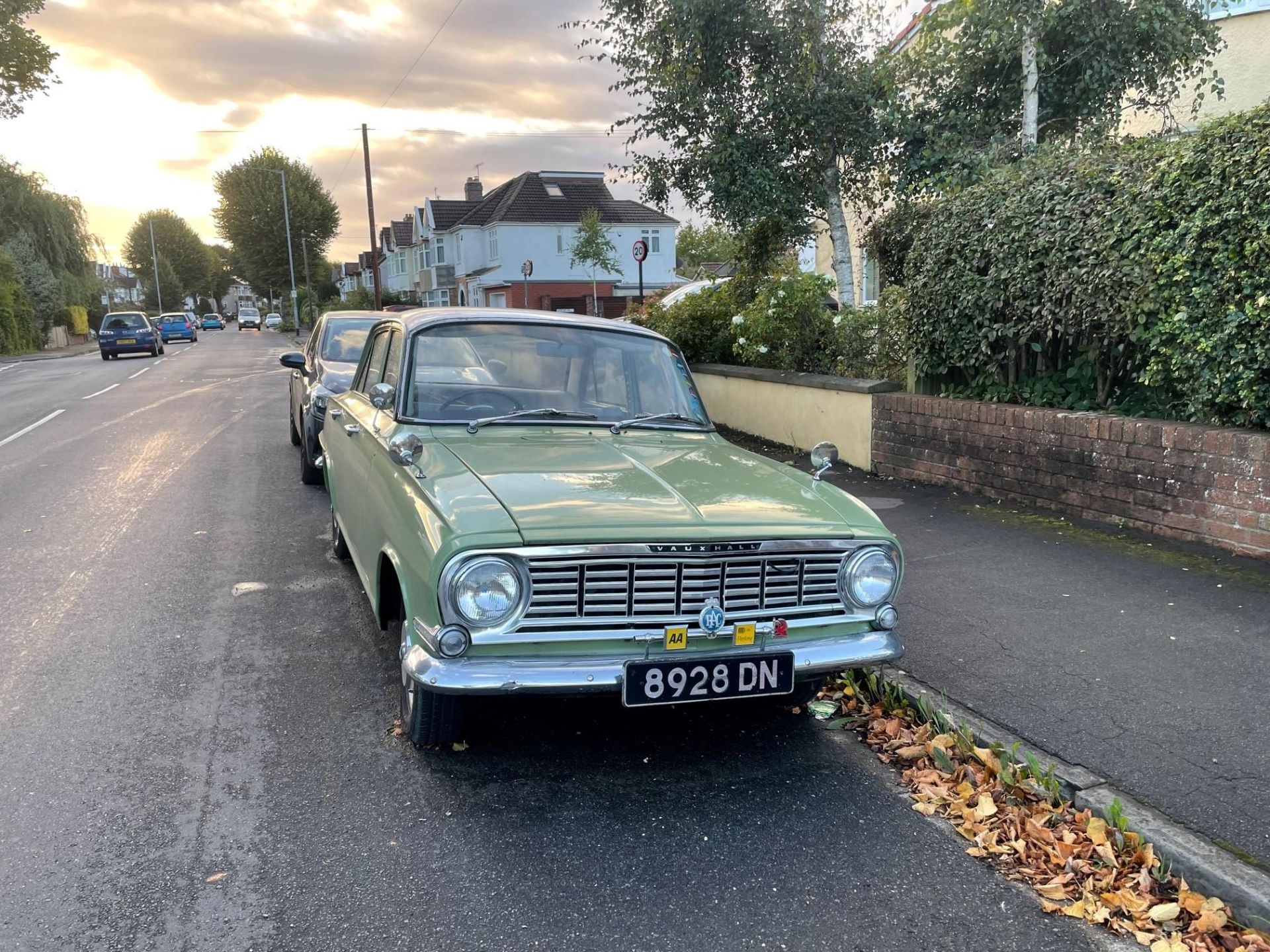 1963 Vauxhall Victor FB30 Registration number 8928 DN Green with grey leather interior Vauxhall - Image 12 of 13