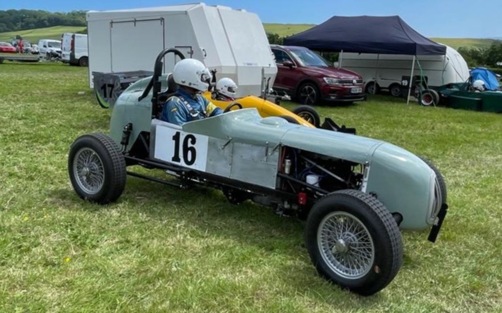 1967 Beck MG Sprint Car Unregistered Grey/Green Assembled to use in speed hill climbs, sprints & - Image 2 of 17