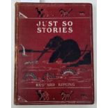 Kipling (Rudyard), Just So Stories, first edition, published Macmillan and Co 1902 Split on the