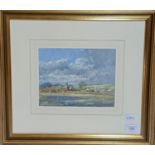 Norman James Battershill (British b. 1922), landscape, 18 x 23 cm Overall condition good, no