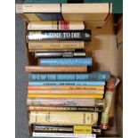 Assorted books, and Private Eye magazines (4 boxes)