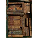 Moore (Thomas), Memoirs Journal & Correspondence, six vols., and assorted other leather bindings (