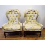 A pair of modern nursing chairs (2)