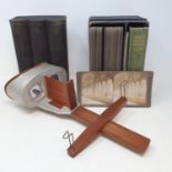 A Stereoscope viewer, and a set of slides, Rome (2)