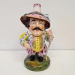 A Royal Crown Derby Mansion House dwarf, 18 cm high Good condition, no visible damage