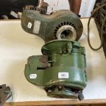 A Wankle engine and gearbox, Villiers engine, another similar and assorted tools and other items (