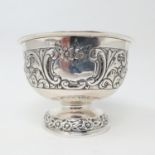 A Victorian silver sugar bowl, London 1899, 4.2 ozt Provenance: From a large single owner collection