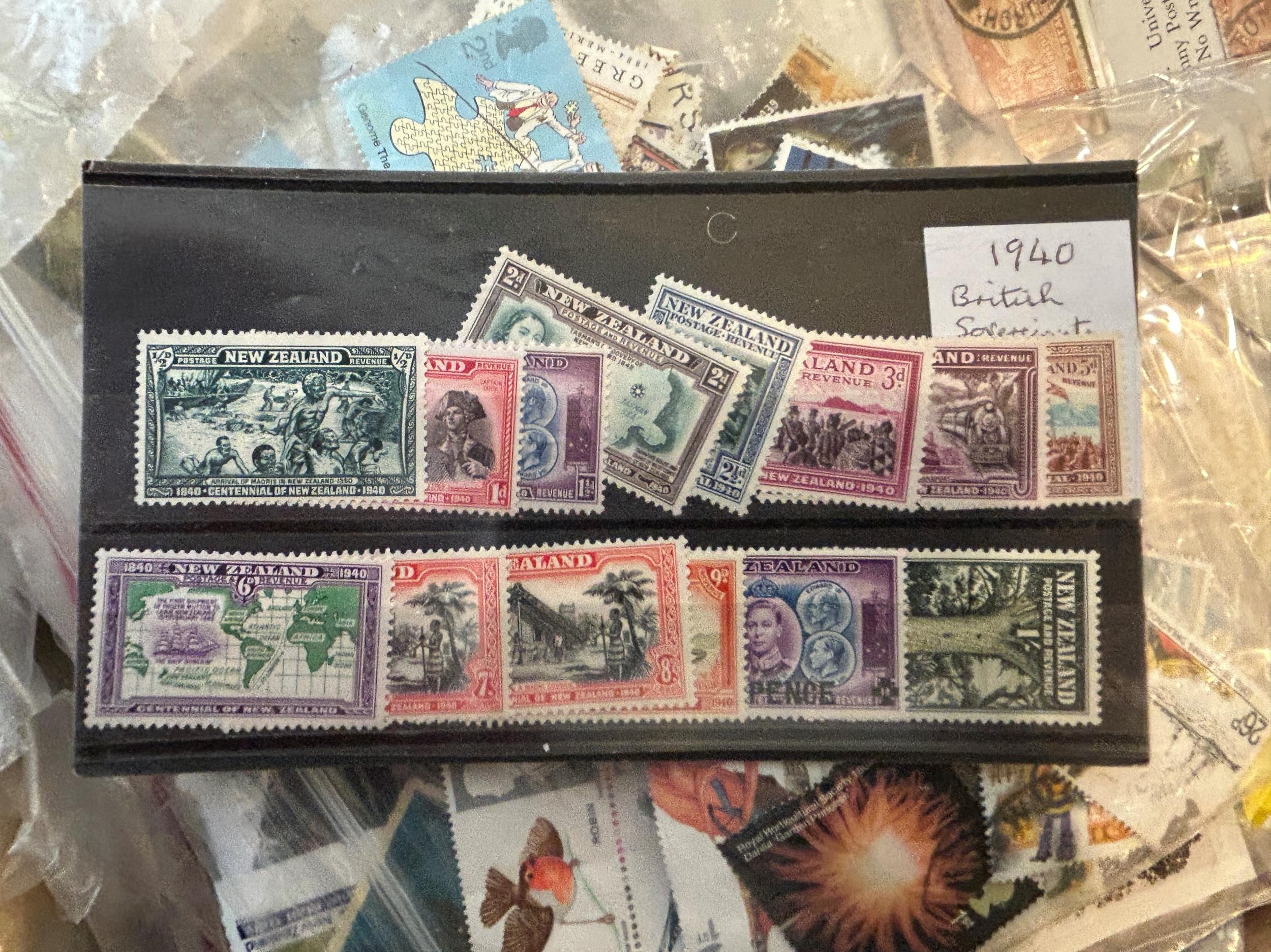 A large group of assorted world stamps, presentation packs, first day covers, and other related - Image 2 of 2