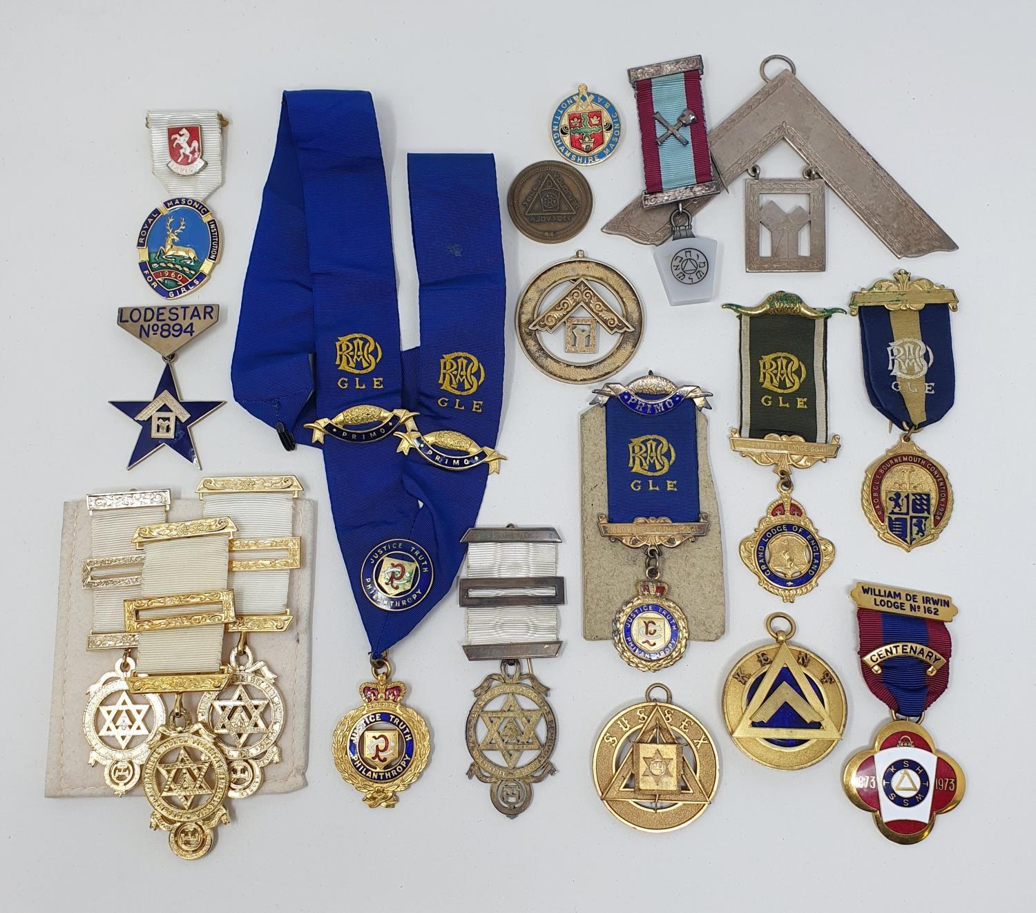 ***Regretfully Withdrawn***A quantity of Masonic and other jewels