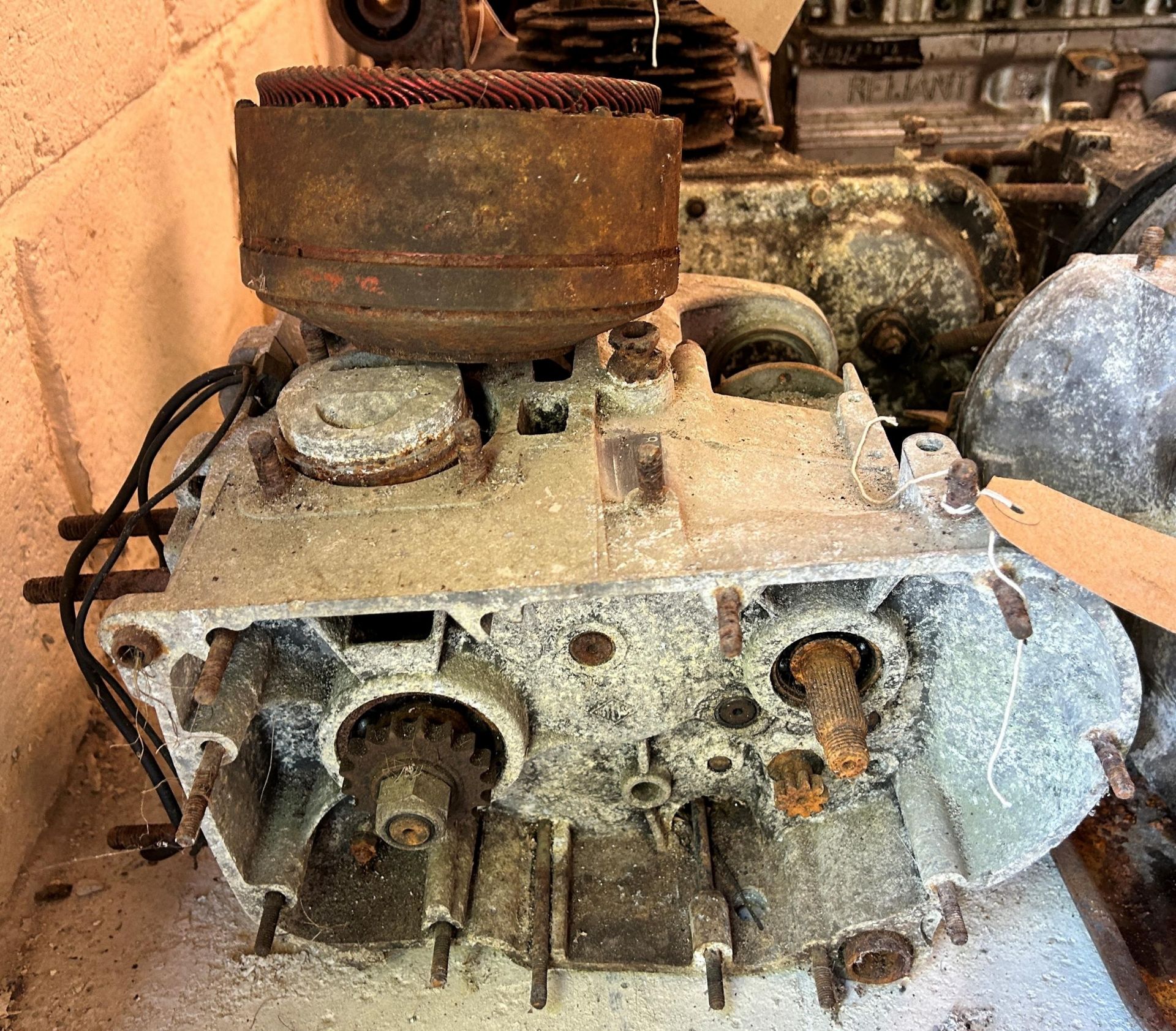 A Heinkel bottom half engine Being sold without reserve