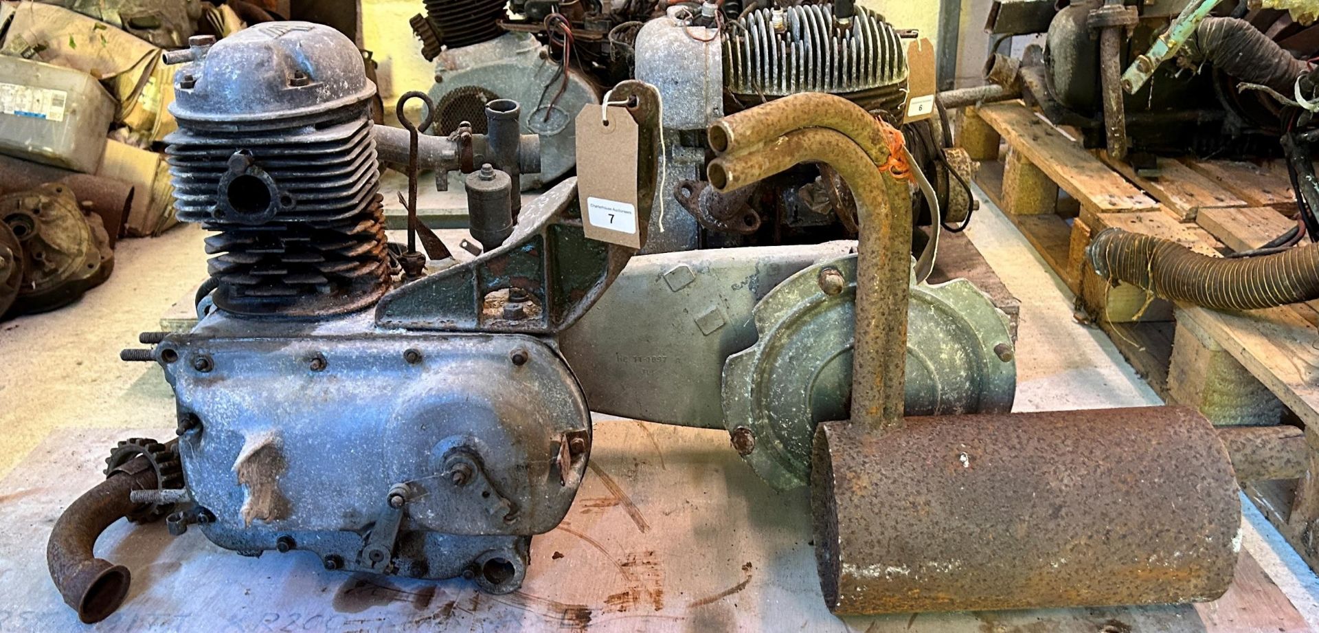 A Heinkel engine Being sold without reserve