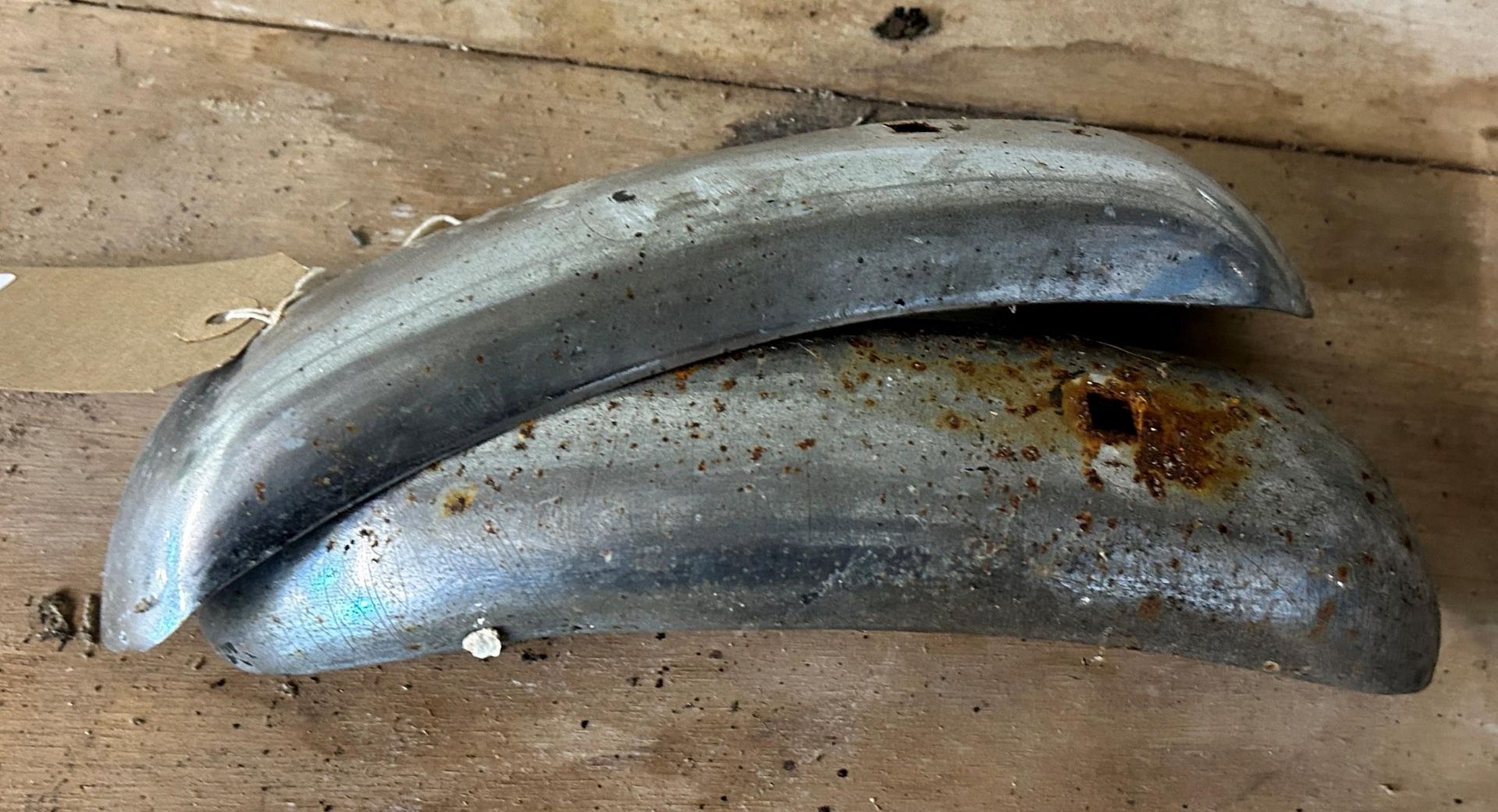 A pair of Heinkel front quarter bumpers Being sold without reserve