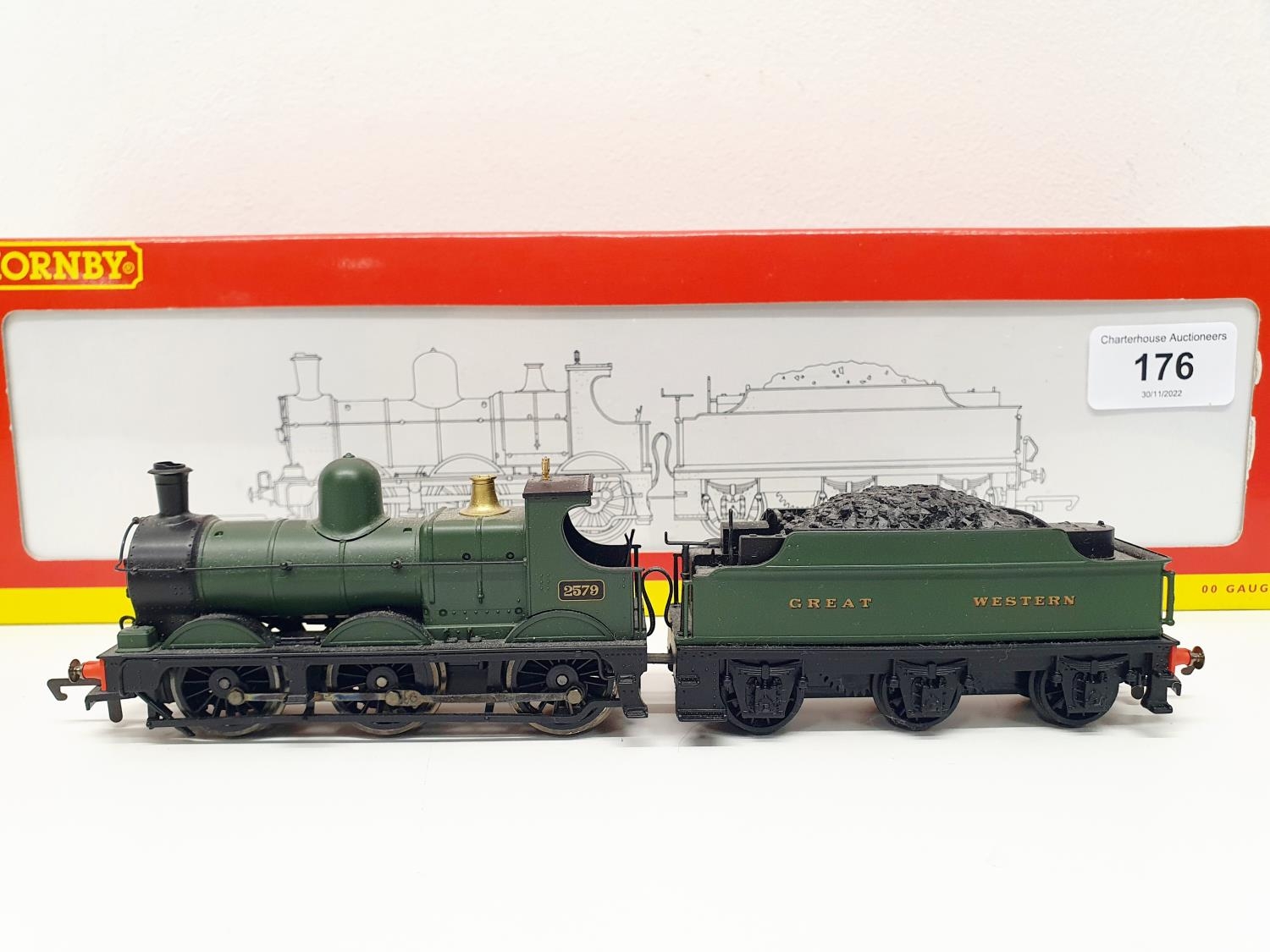 A Hornby OO gauge 0-6-0 locomotive and tender, No R2064C, boxed Provenance: From a vast single owner - Image 2 of 4