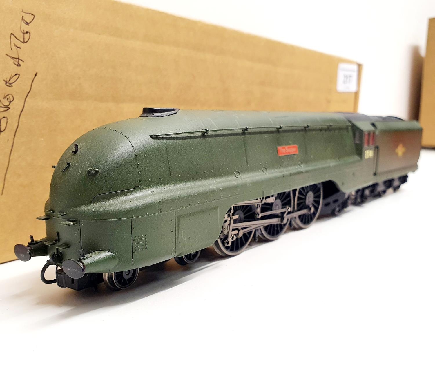 A Hornby OO gauge 4-6-2 locomotive and tender, No R2179, in a later box Provenance: From a vast