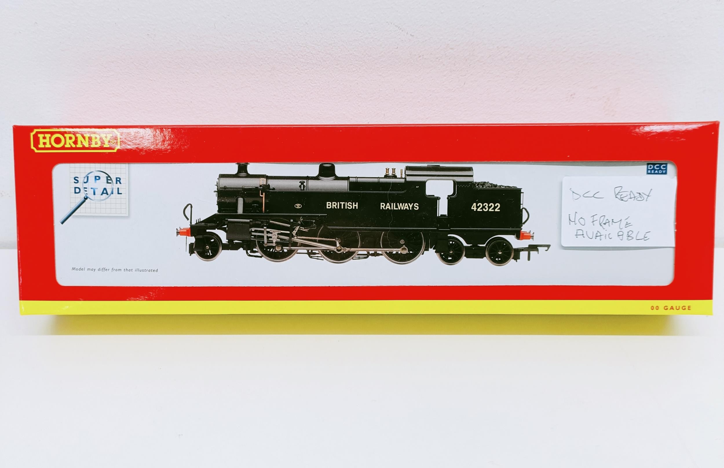 A Hornby OO gauge, 2-6-4 locomotive, No R2398, boxed, but missing plastic holder Provenance: From