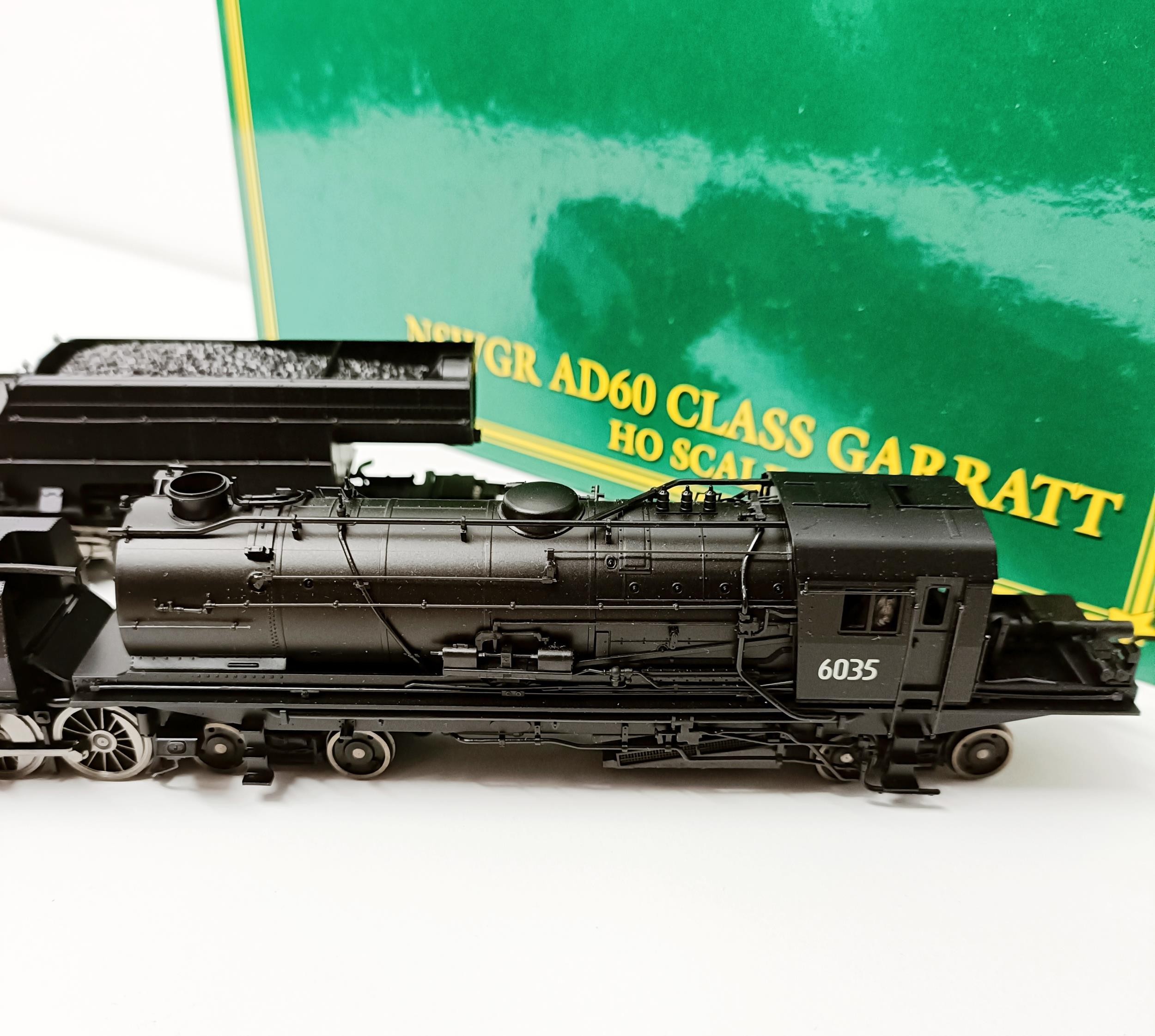 An Eureka Models HO gauge locomotive and tender, No NSWGR AD60, Class Garret, boxed Provenance: From - Image 3 of 9