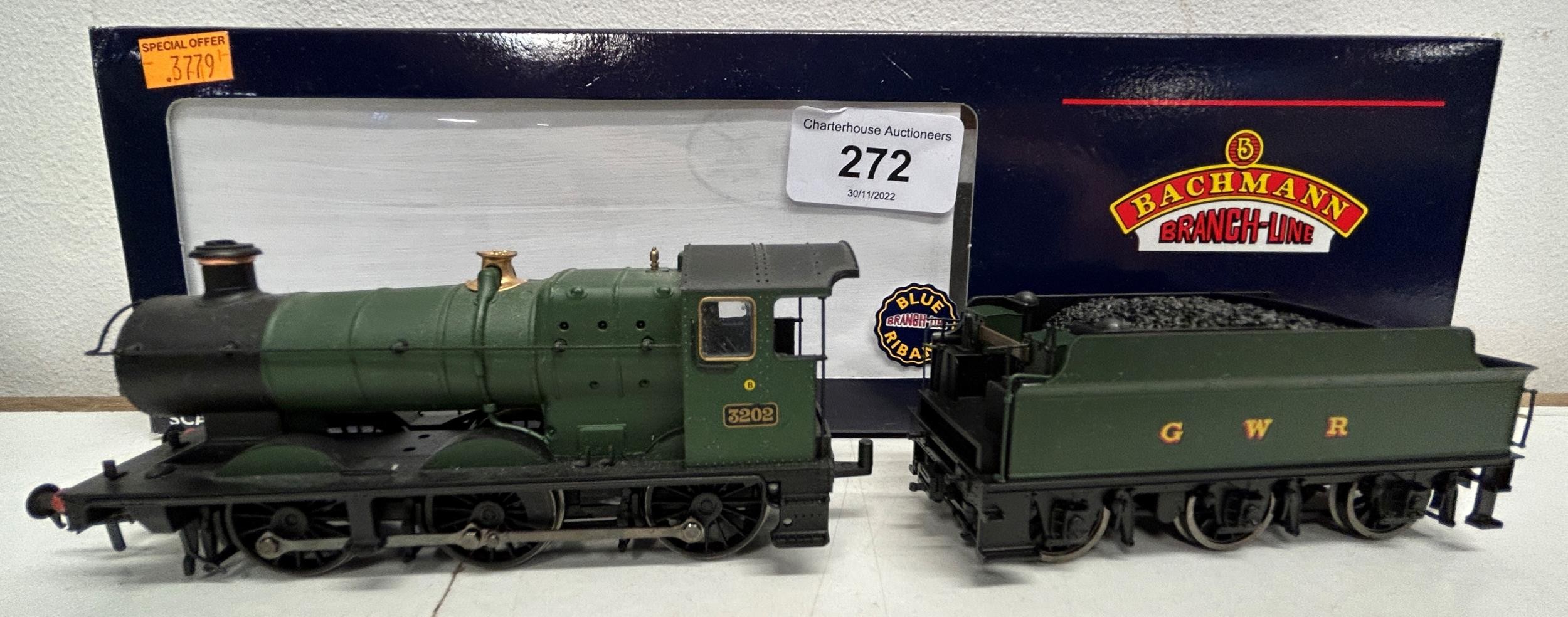 A Bachmann OO gauge 0-6-0 locomotive and tender, No 32-300, boxed Provenance: From a vast single