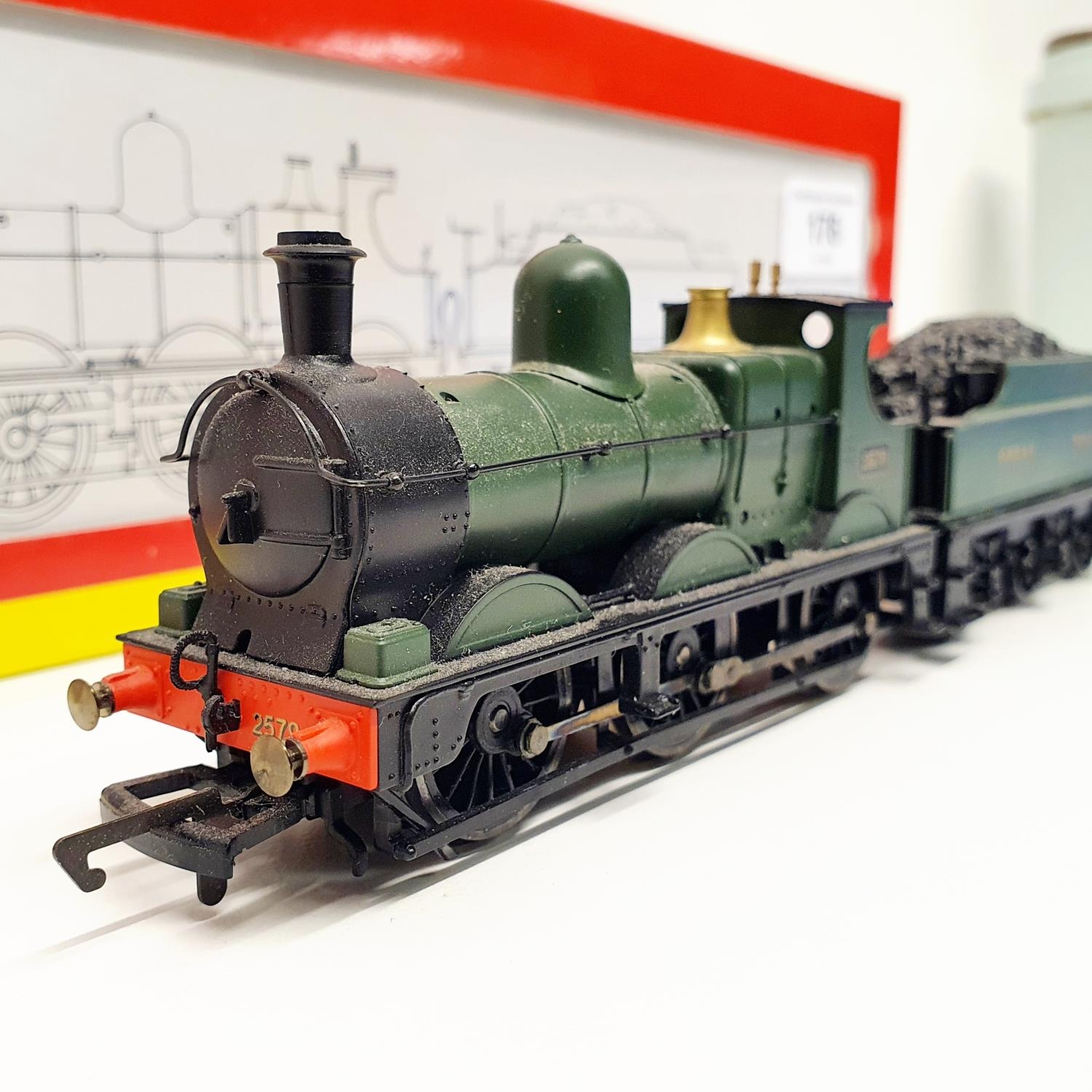 A Hornby OO gauge 0-6-0 locomotive and tender, No R2064C, boxed Provenance: From a vast single owner