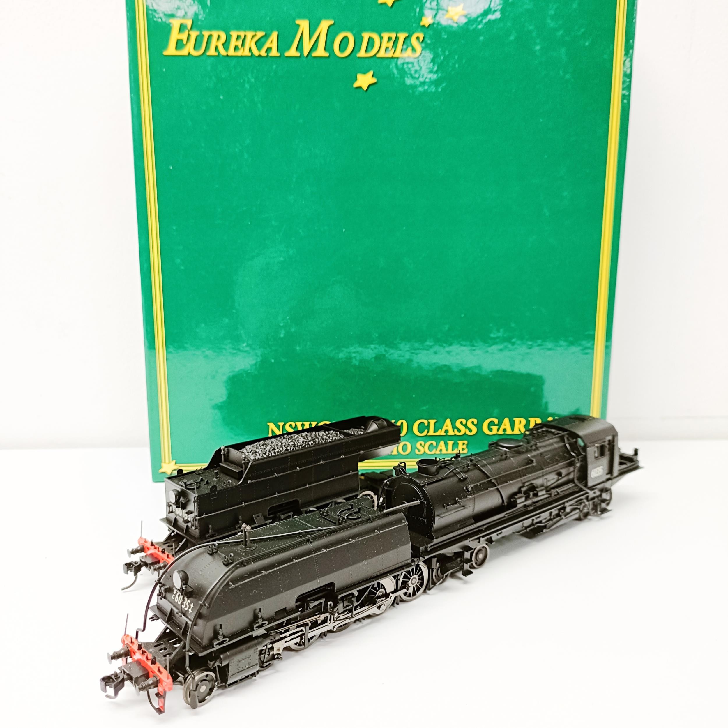 An Eureka Models HO gauge locomotive and tender, No NSWGR AD60, Class Garret, boxed Provenance: From