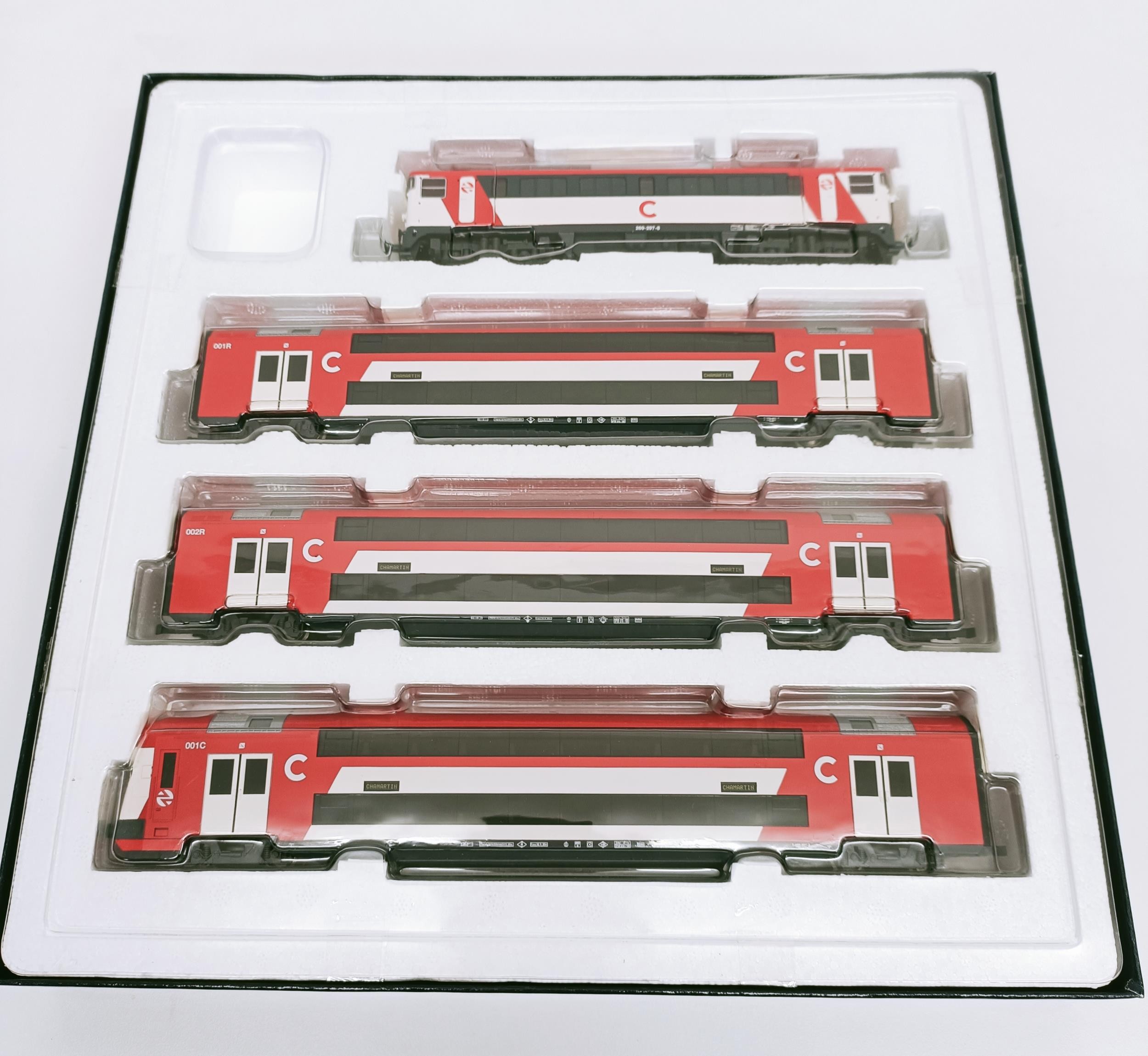 An Electrotren HO gauge four car train set, No 3450, boxed Provenance: From a vast single owner - Image 5 of 6