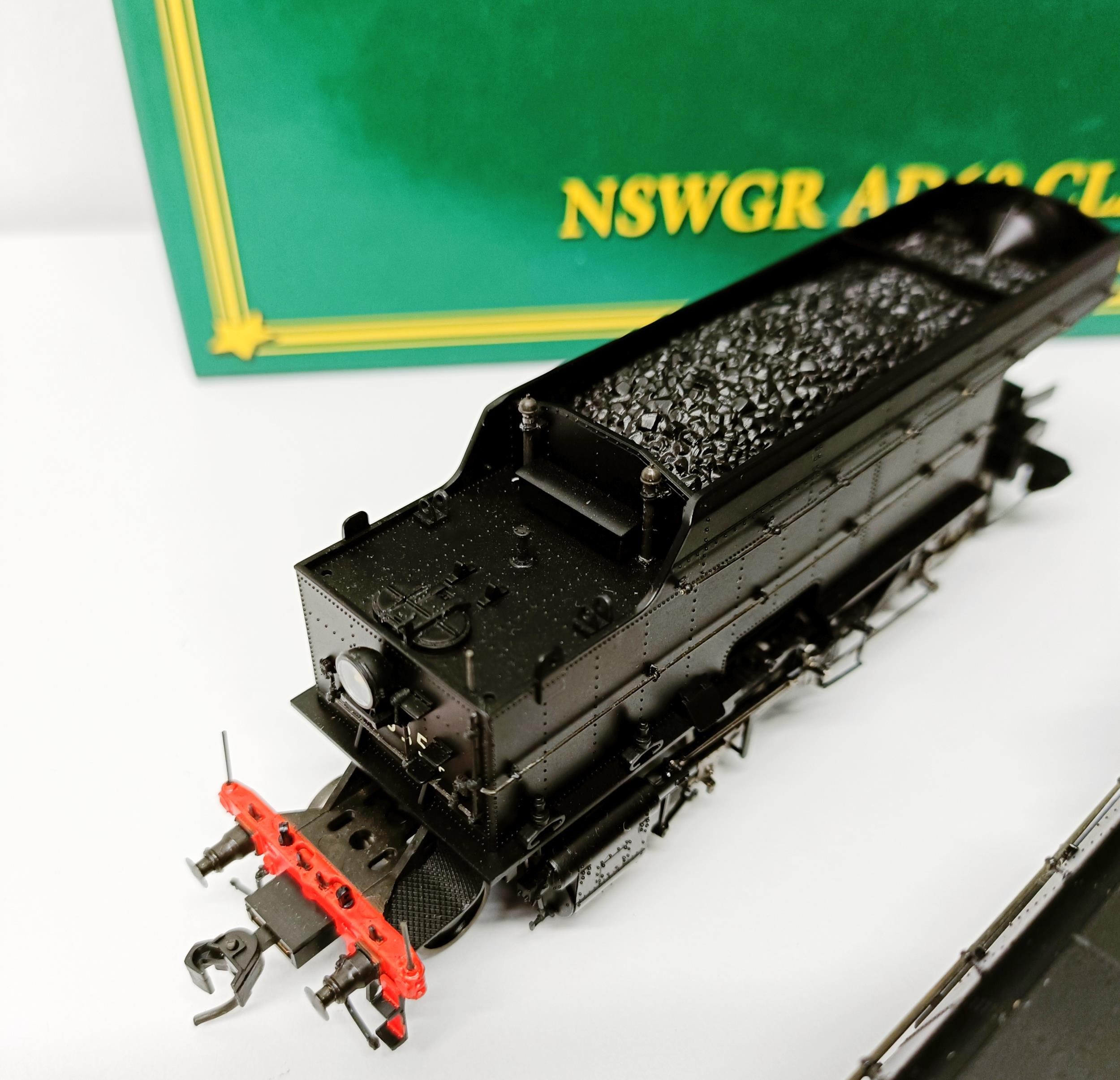 An Eureka Models HO gauge locomotive and tender, No NSWGR AD60, Class Garret, boxed Provenance: From - Image 5 of 9