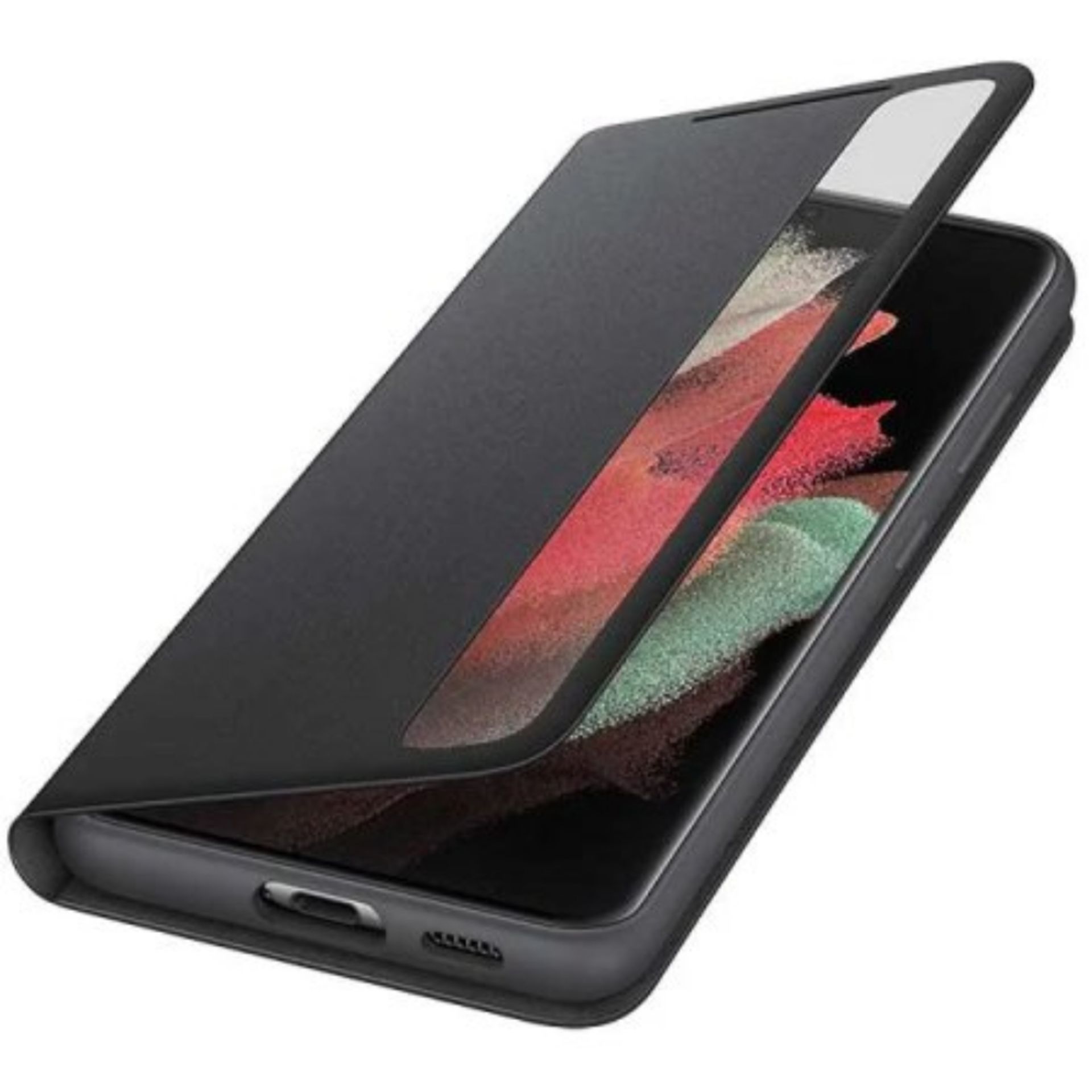 RRP £44.99 - Samsung Galaxy S21 Ultra 5G Clear View Cover Black