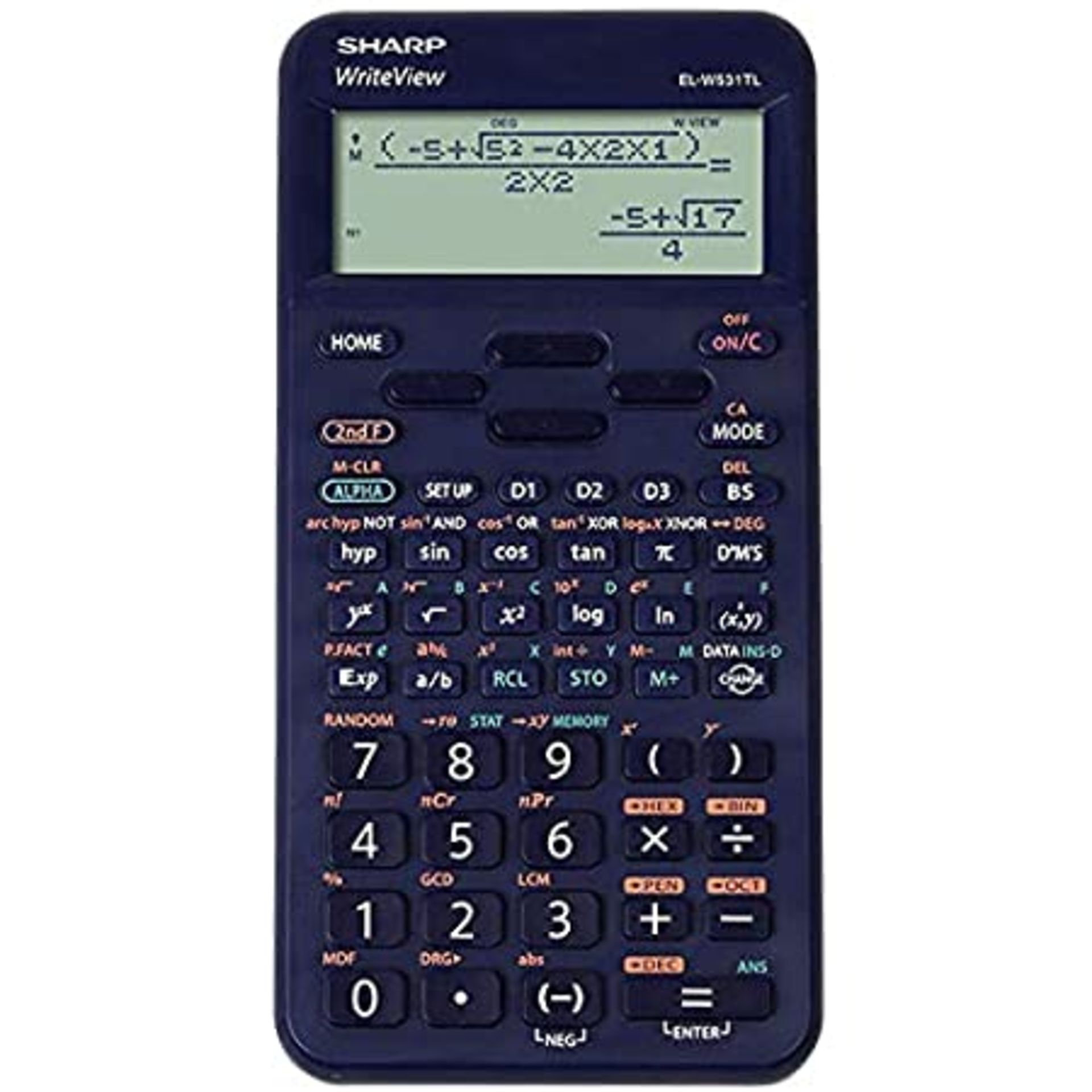 RRP £11.04 - Sharp El-W531TL BL Scientific Calculator
