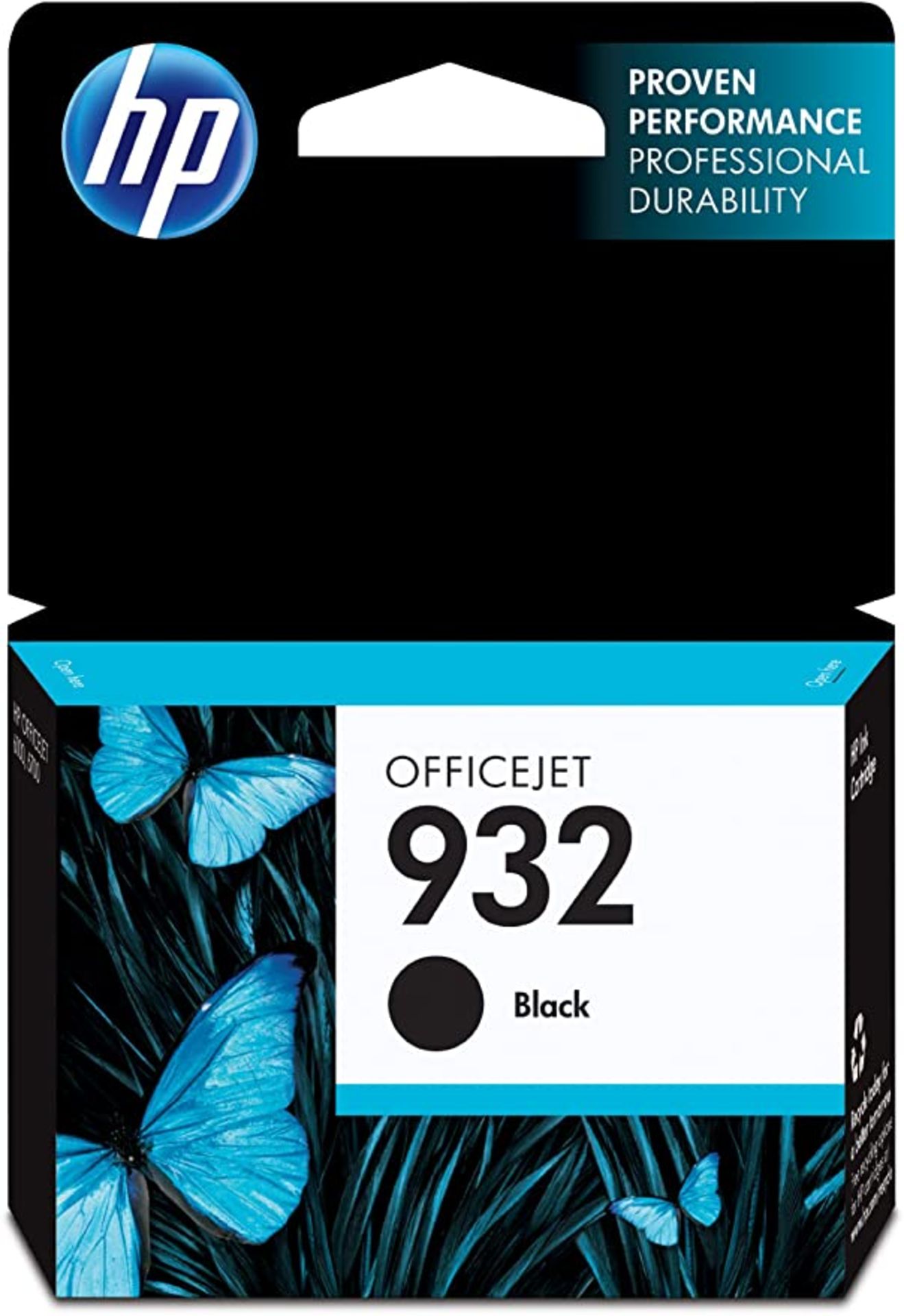 RRP £18.89 - HP CN057AE 932 Original Ink Cartridge, Black, Single Pack