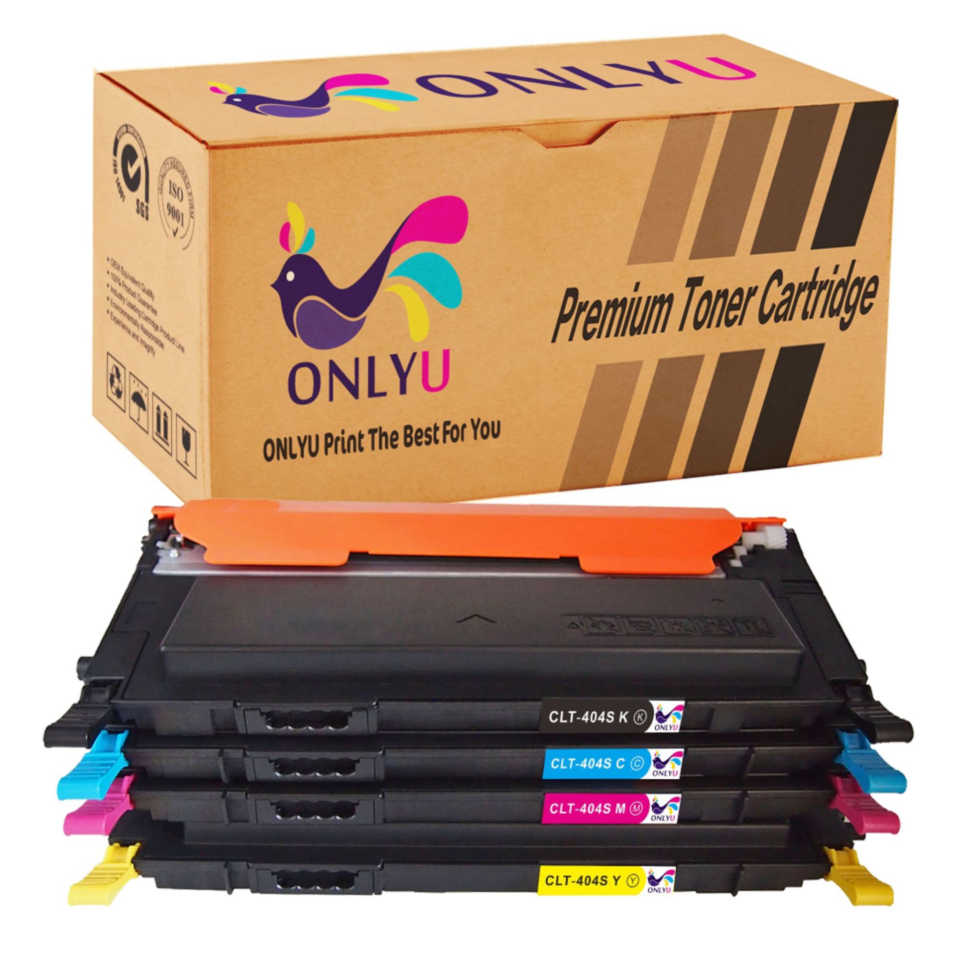 RRP £35.00 - ONLYU 4-Pack Compatible Samsung printer Ink