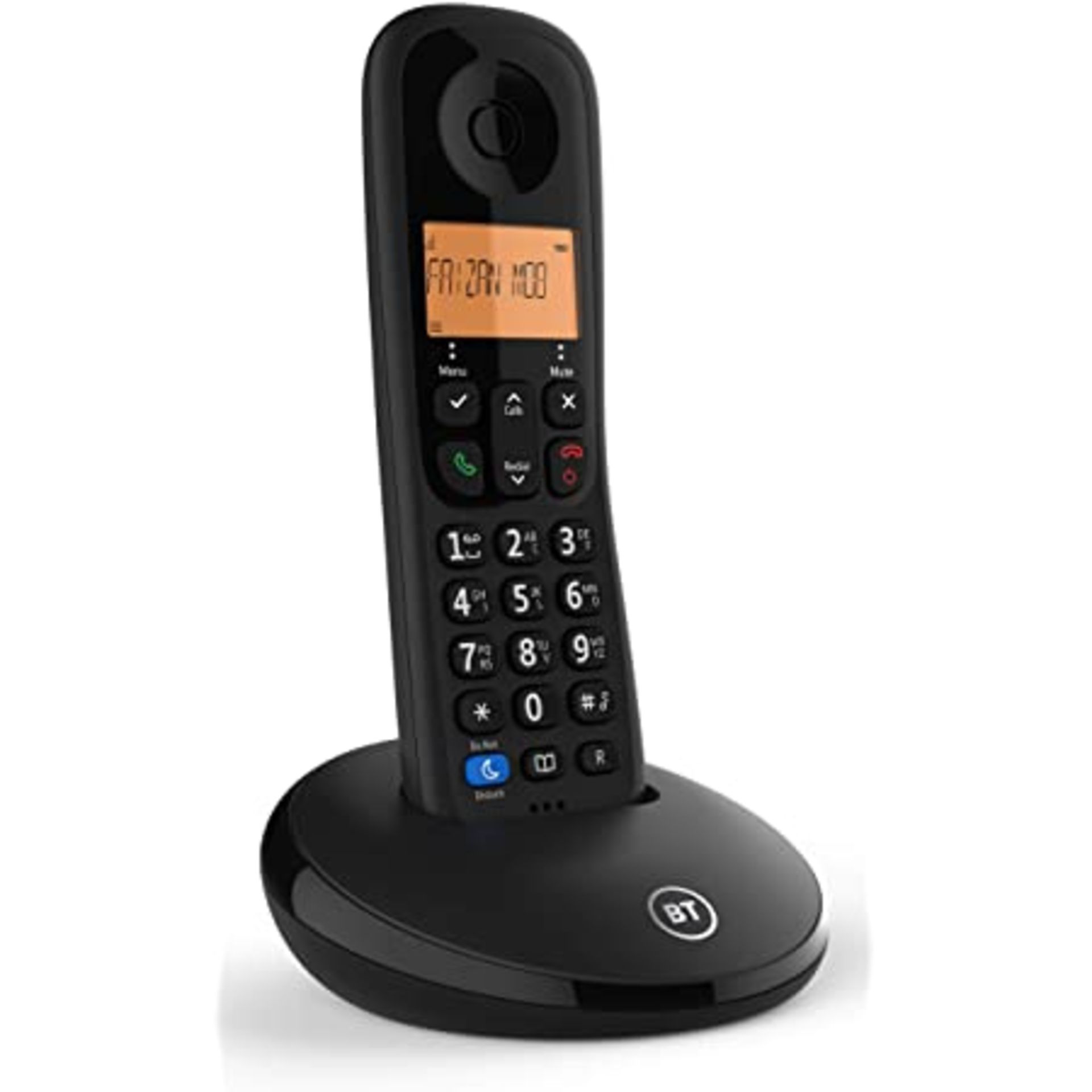 RRP £19.99 - BT Everyday Cordless Home Phone with Basic Call Blocking, Single Handset Pack, Black
