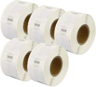 RRP £18.48 - Printing Saver 20x 11353 12 x 24 mm Compatible Multipurpose Labels Rolls