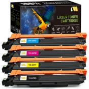 RRP £35.00 - CMCMCM 4PK Compatible Toner Cartridges Replacement for Brother