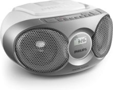RRP £42.99 - Philips Audio CD Player AZ215S/05 CD Player Radio